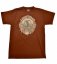 Myslivecké tričko - muflon - Barva: Hnědá - čokoládová, Velikost: XL