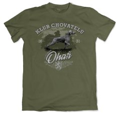 Myslivecké tričko - výmarský ohař