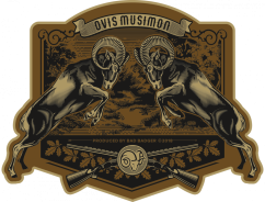 BB samolepka MUFLONI 15cm BB samolepka MUFLONI 15cm