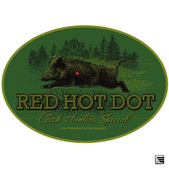 Samolepka - Kanec 2 Red Hot Dot