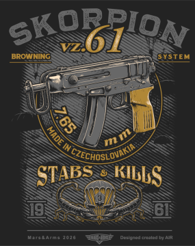 🦂 NOVINKA: ŠKORPION VZ.61 – STABS & KILLS