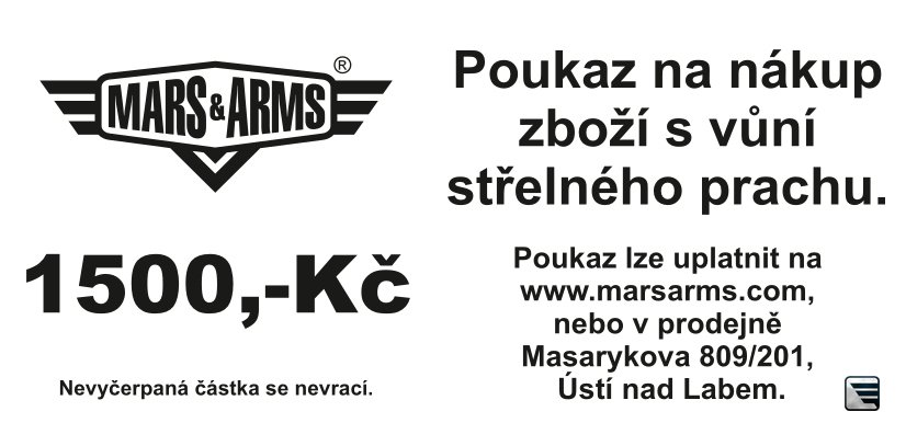 Dárkový poukaz 1500 Kč