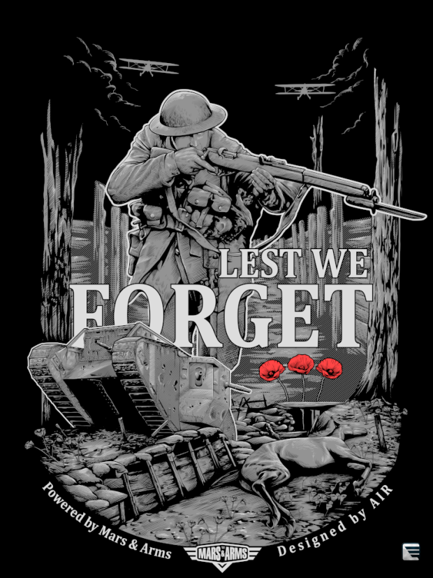 MILITARY TRIKO - LEST WE FORGET 2