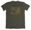Myslivecké tričko - kanec 4 - větřící - Barva: Zelená Military, Velikost: 4XL