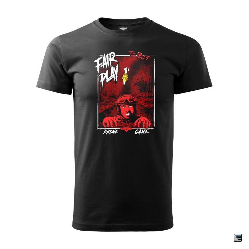 MILITARY T-SHIRT - DRONE GAME - FAIR PLAY