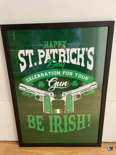Plakát BE IRISH!