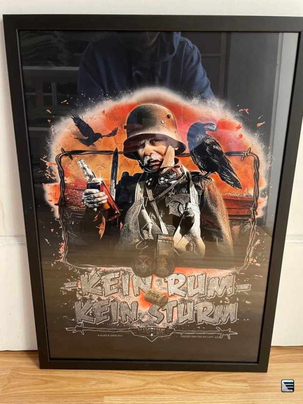 Poster KEIN RUM KEIN STURM