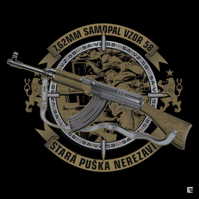 ARMY TRIKO SA VZ.58 - STARÁ PUŠKA NEREZAVÍ