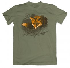 Myslivecké tričko - liška