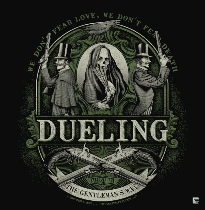 DUELING - Velikost: 4XL