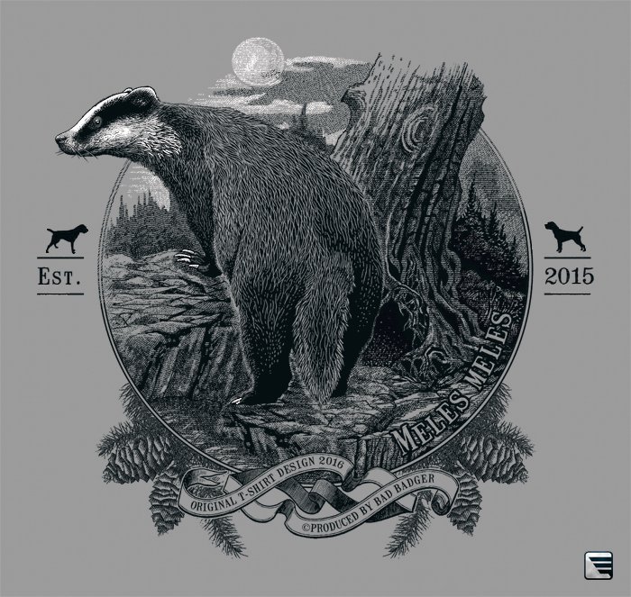 Jagd-T-Shirt - Dachs