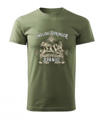 Hunting T-shirt - English Springer Spaniel