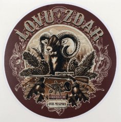 Samolepka | Muflon | Lovu zdar