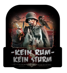 Samolepka - KEIN RUM KEIN STURM