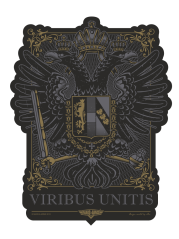 Samolepka - Viribus Unitis