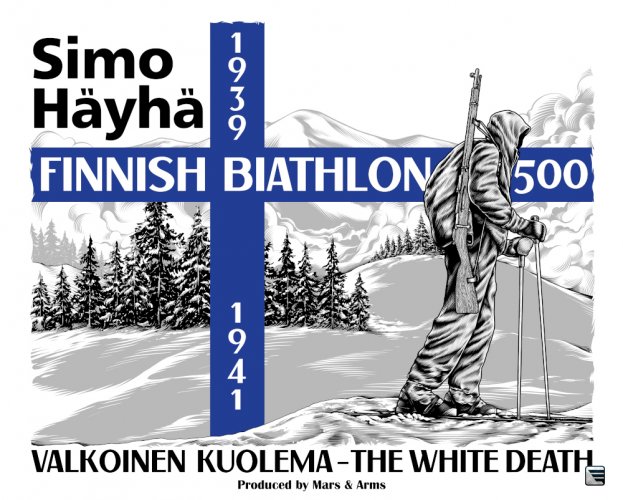 Simo Häyhä - White death - Size: 3XL