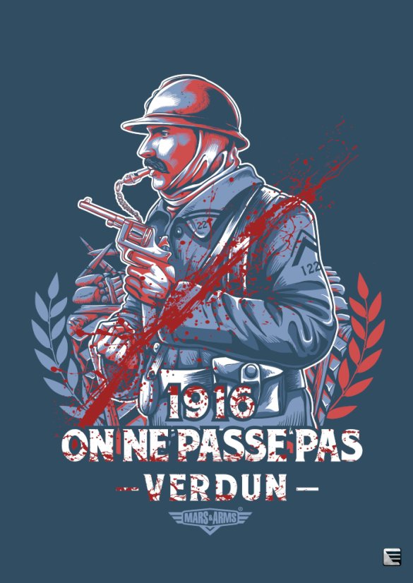 MILITARY TRIKO - VERDUN - Velikost: M