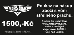 Dárkový poukaz 1500 Kč