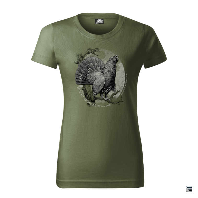 T-Shirt „Auerhahn“ – für wahre Natur- und Jagdliebhaber - damen