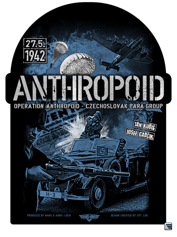 Samolepka - ANTHROPOID