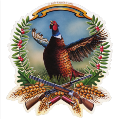 Samolepka - Bažant - barevná