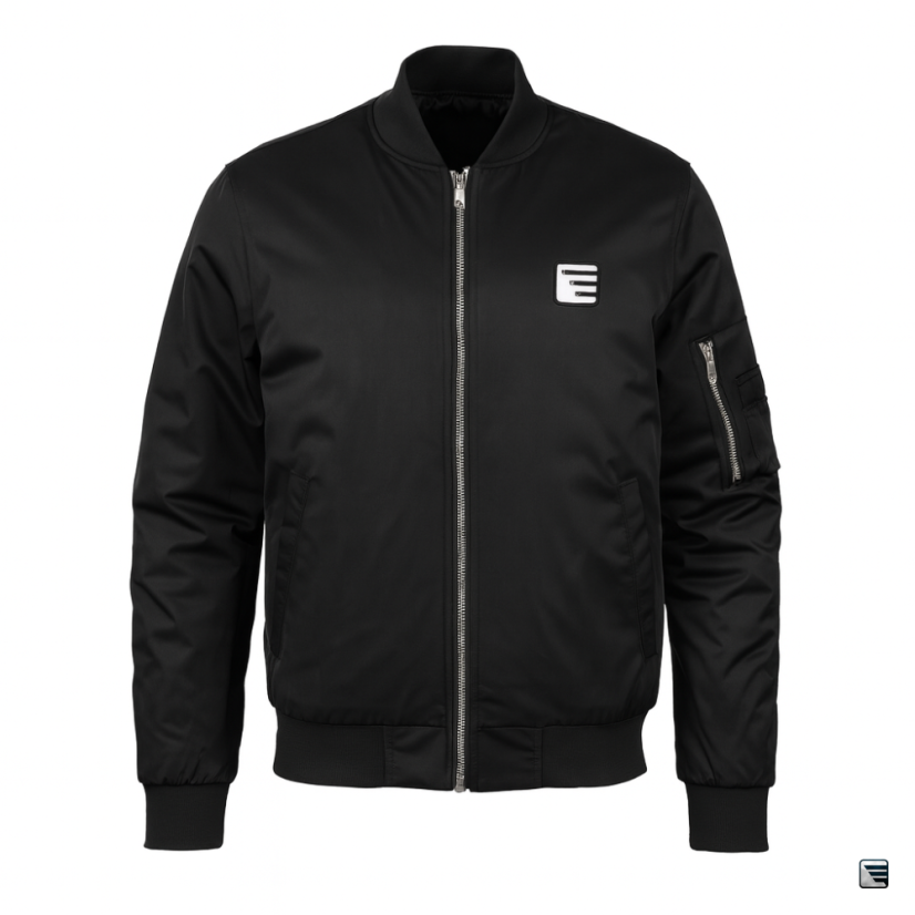 BUNDA MARS & ARMS BOMBER - Barva: Černá, Velikost: XL