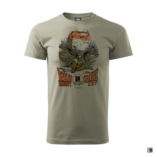 ARMY TRIKO - What burns doesn't rot - Size: L