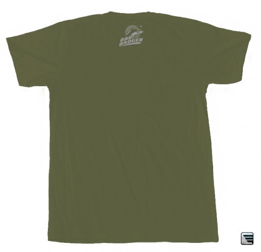 Myslivecké tričko - výmarský ohař - Barva: Zelená Military, Velikost: XXL