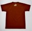 Myslivecké tričko - muflon - Barva: Hnědá - čokoládová, Velikost: XL