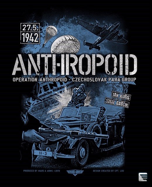 ARMY TRIKO ANTHROPOID - Velikost: 4XL