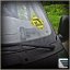 STICKER - GUN ON BOARD - for windows