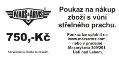 Dárkový poukaz 750 Kč